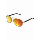 Sluneční brýle // MasterDis Sunglasses Mumbo Mirror gold/orange