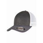 Kšiltovka // Flexfit FLEXFIT 360 OMNIMESH CAP 2-TONE charcoal/white