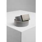 Pánský pásek // Urban classics Canvas Belts grey