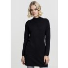 Dámský pulovr dlouhý // Urban classics Ladies Oversized Turtleneck Dress black
