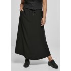 Dámská sukně // Urban classics  Ladies Viscose Midi Skirt black