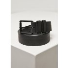 Pánský pásek // Urban classics Imitation Leather Basic Belt grey