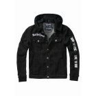 Pánská bunda // Brandit / Motörhead Cradock Denimjacket black/black