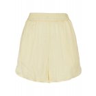 Dámské šortky // Urban classics Ladies Viscose Satin Resort Shorts softyellow